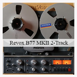 Revox B77 Professional ¼-inch open reel tape (1949 – 1980s)